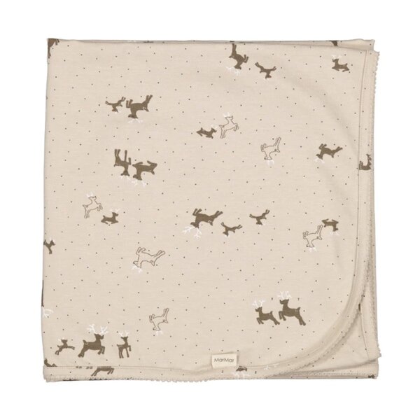 MarMar Copenhagen Alida Blanket - Reindeer - Picture 1 of 4